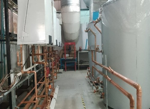 Proyecto de generación de agua caliente 8